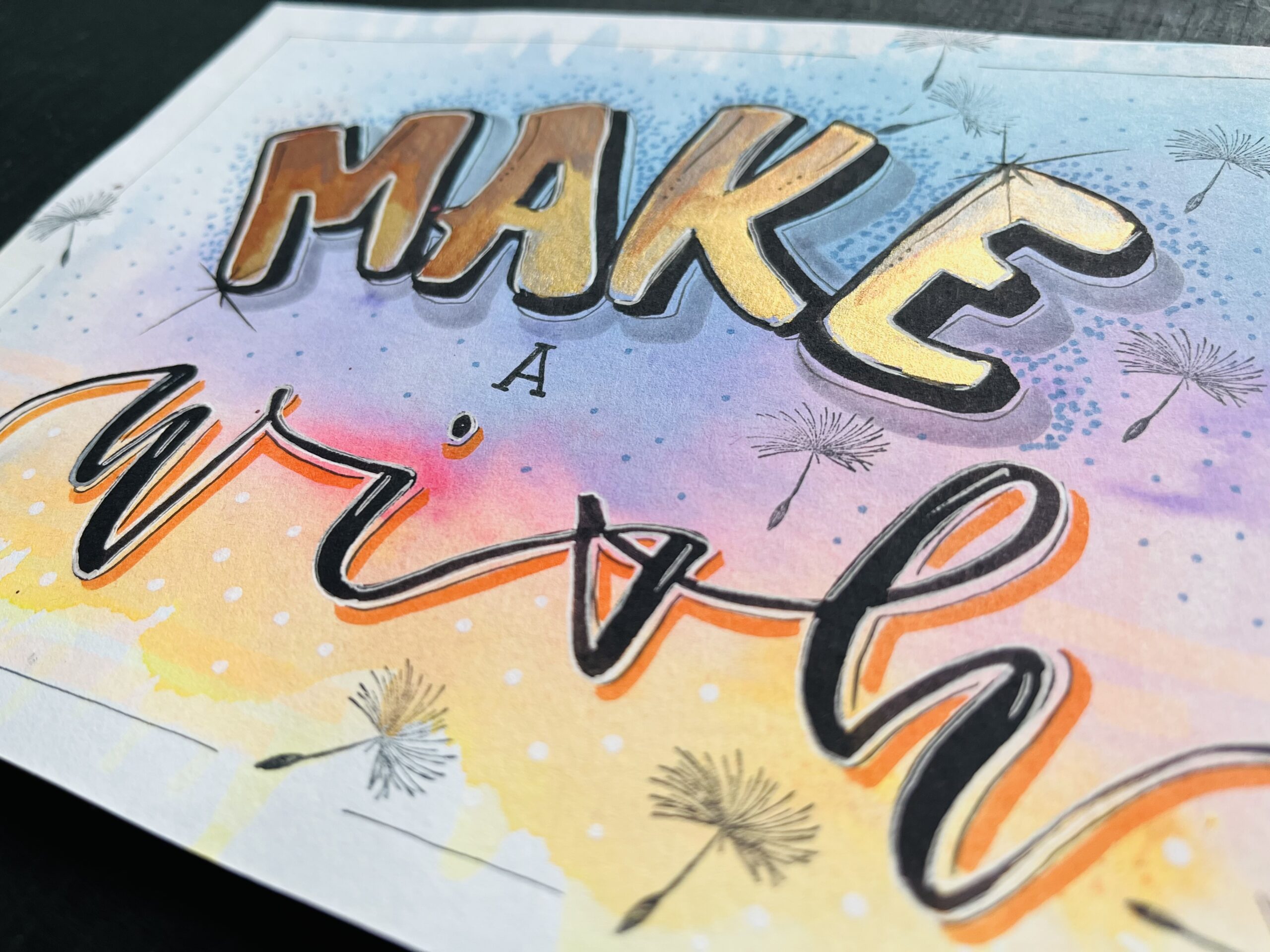 Handlettering workshop 'Brush Lettering' – Bild 2
